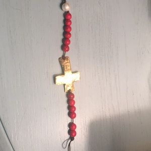 Cross bracelet